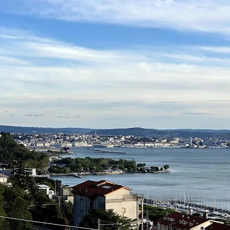 Stylish Seaside With Garden & Gulf Views Triest